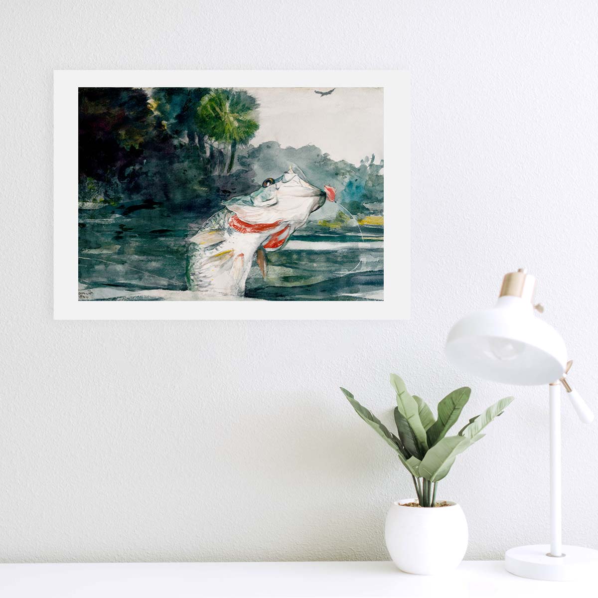 Life-Size Black Bass