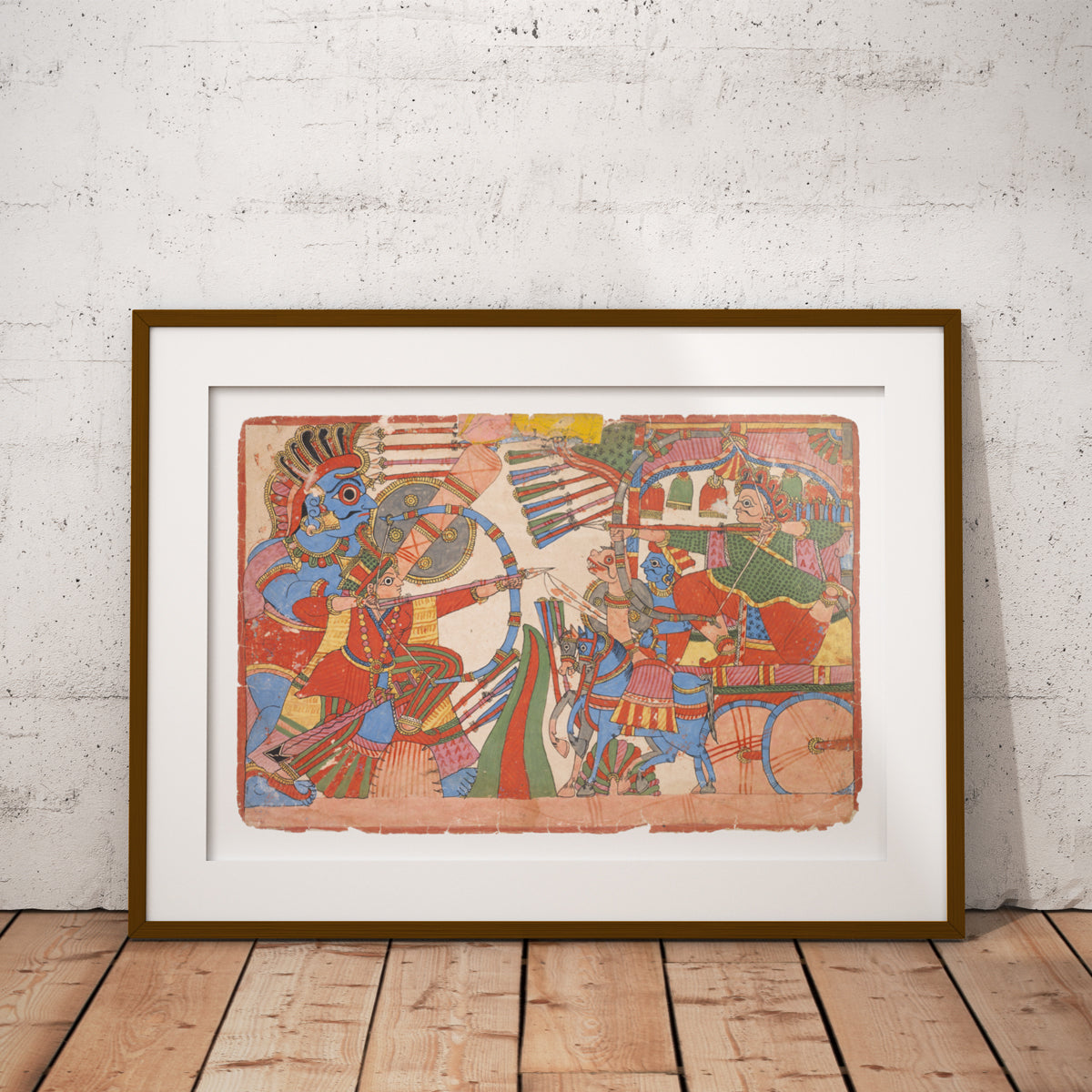 Illustration zur Mahabharata