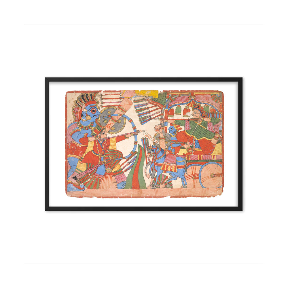 Illustration zur Mahabharata