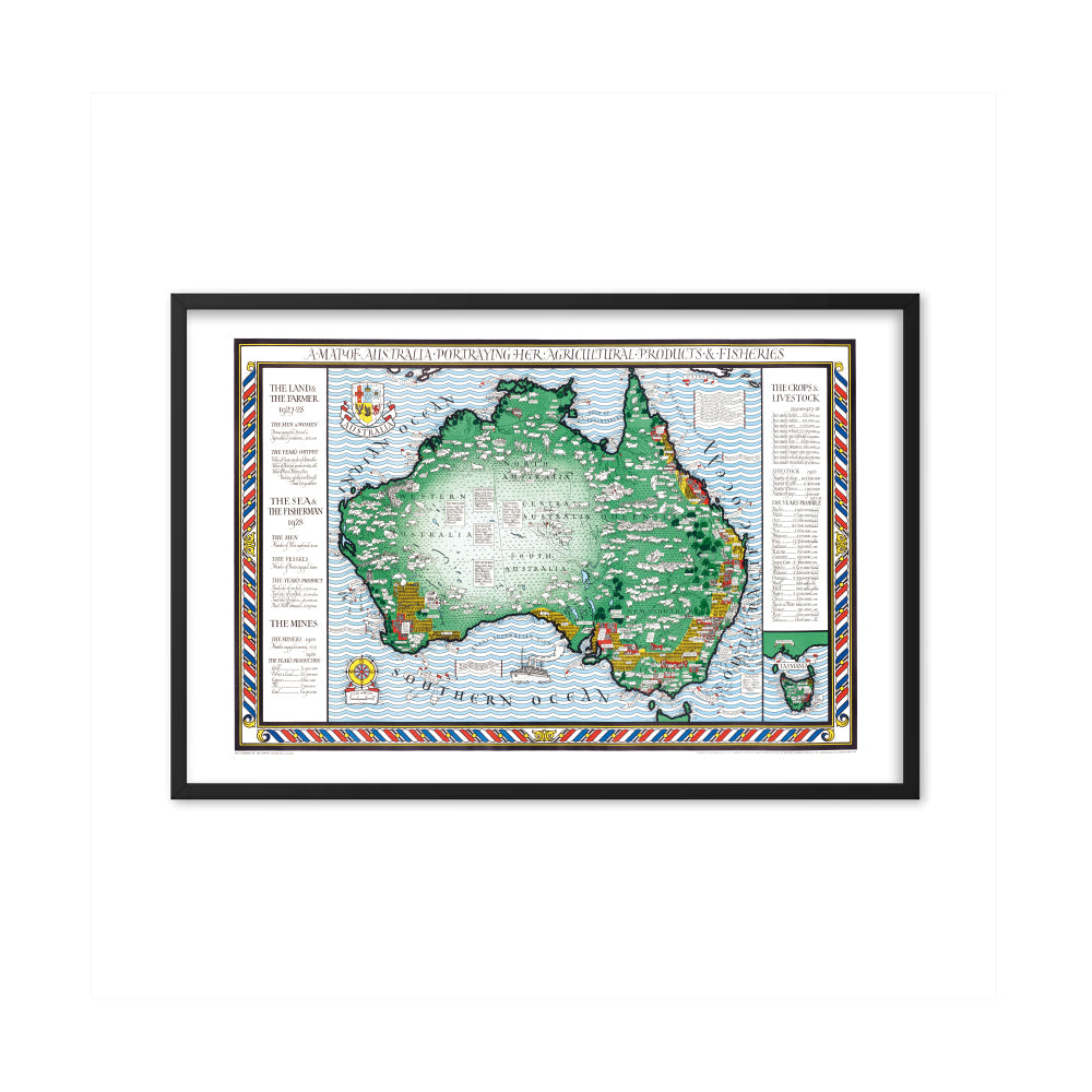 A Map of Australia