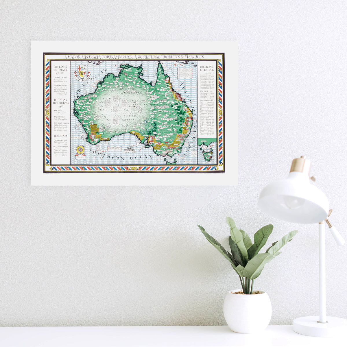 A Map of Australia