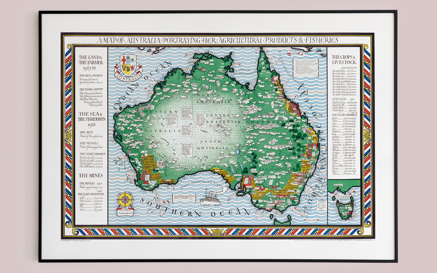 A Map of Australia