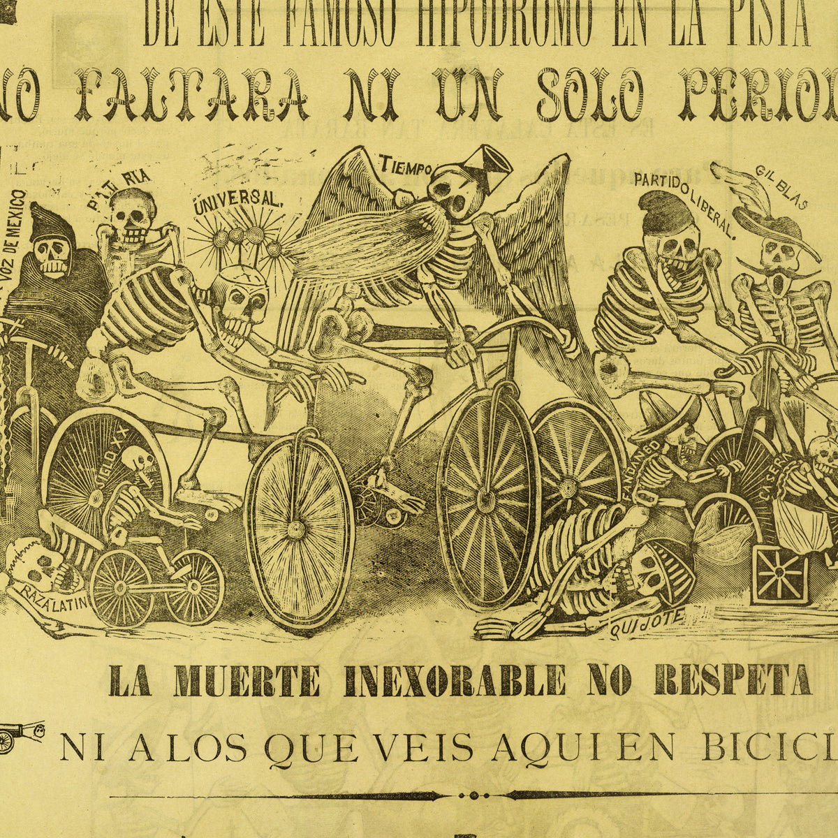 Famoso hipodromo en la pista