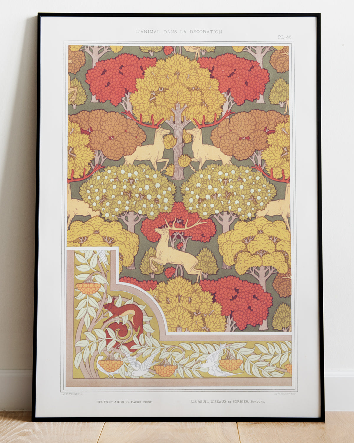 Cerfs et arbres