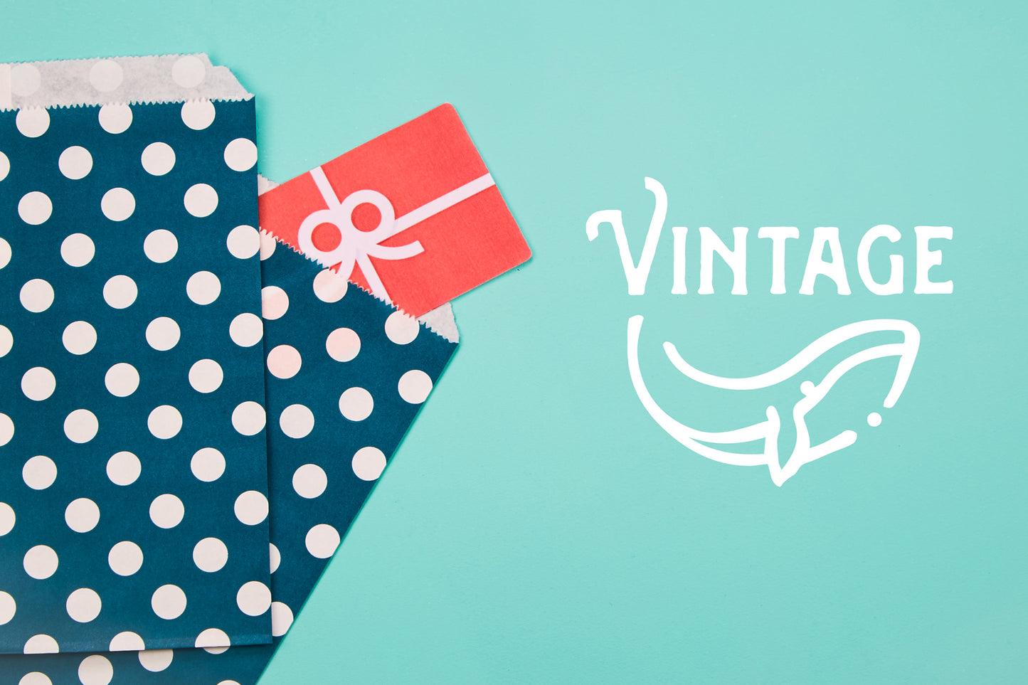 Vintage Whale Geschenkgutscheine