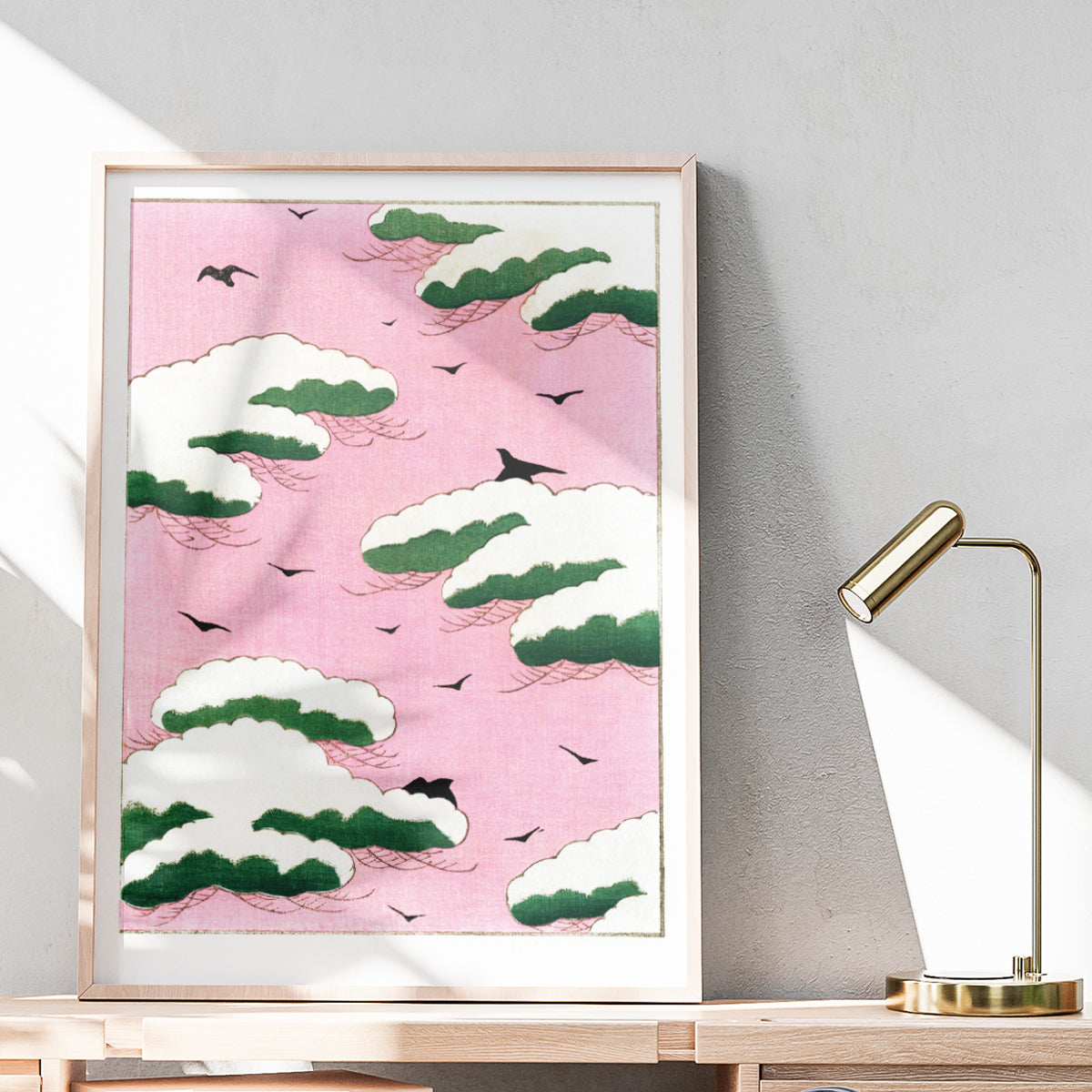 Pinker Himmel