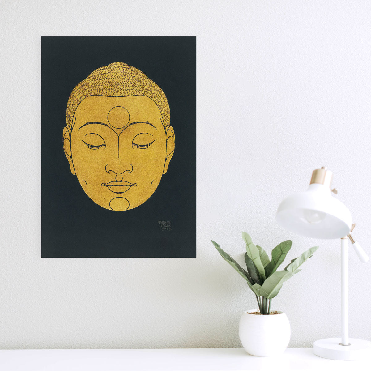 Kopf von Buddha