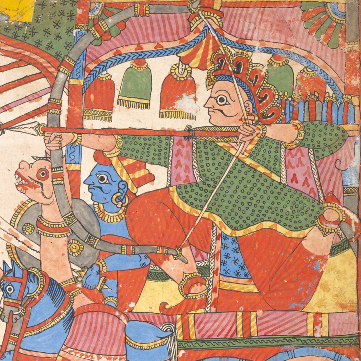 Illustration zur Mahabharata
